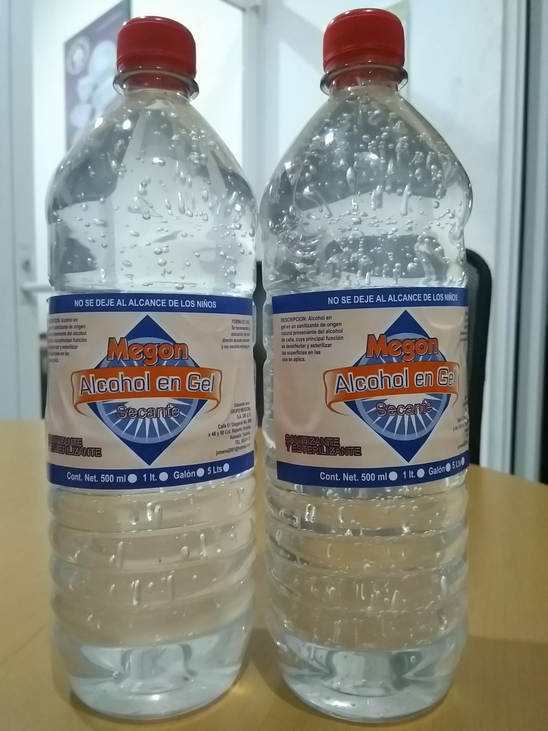 Gel antibacterial 1 lt  