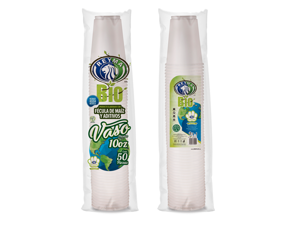 VASO POLIPRO BIODEGRADABLE NO. 10 REYMA 